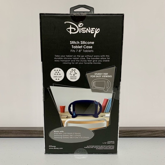 Disney Lilo & Stitch Silicone Tablet Case-New in Box - Picture 3 of 9